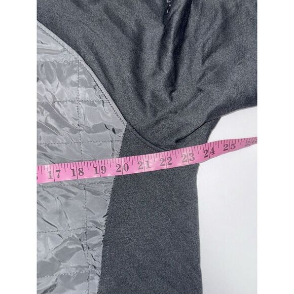 Orvis Mens Quilted Jacket Full Zip Outdoor Lightweight Gray Casual Large Hiking - Picture 12 of 16